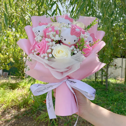 Kawaii Hello Kitty Cat Bouquet